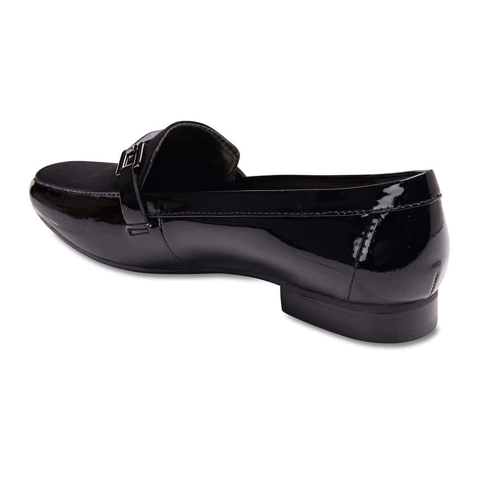 Verona Loafer in Black Suede