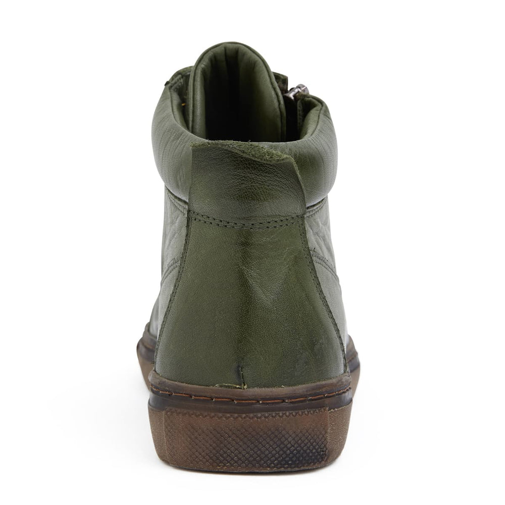 Wagner Boot in Khaki Leather