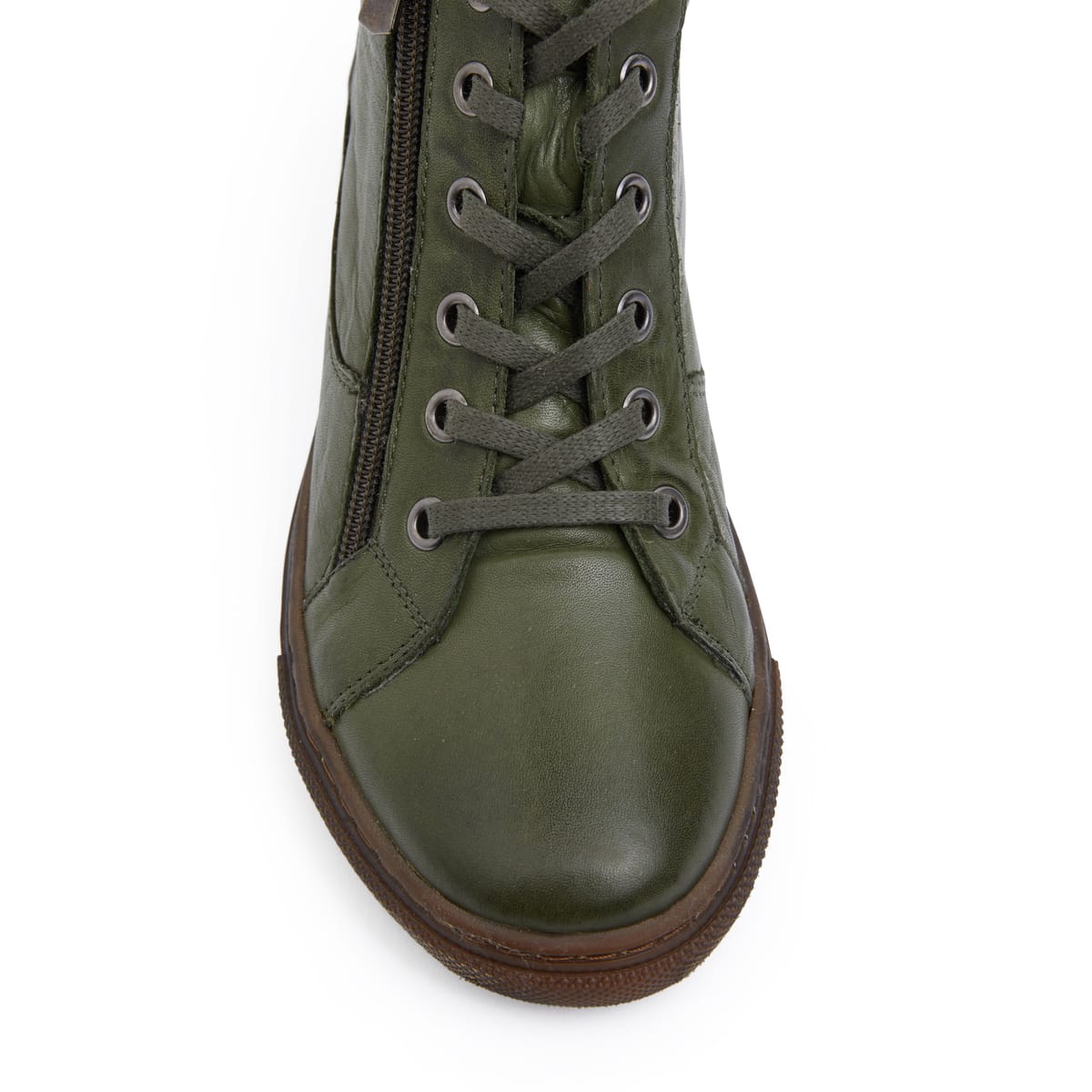 Wagner Boot in Khaki Leather