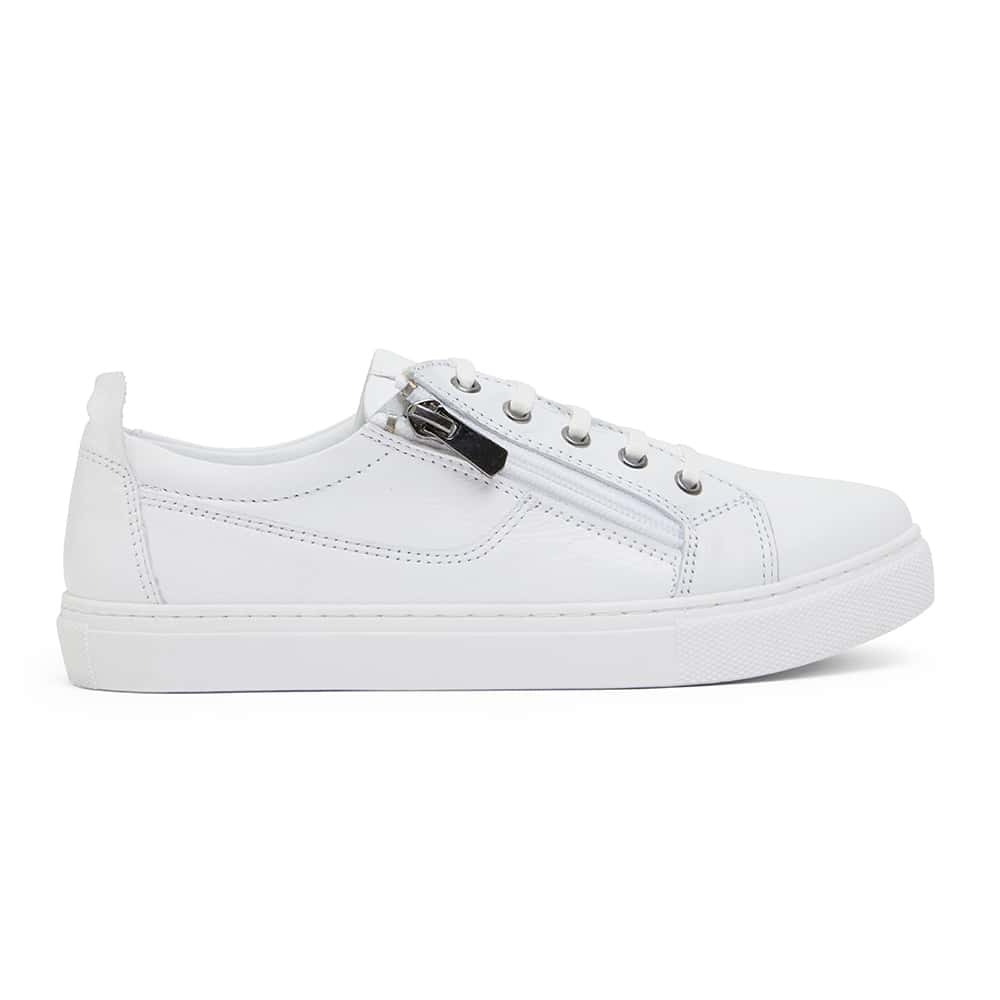 Wales Sneaker in White Leather