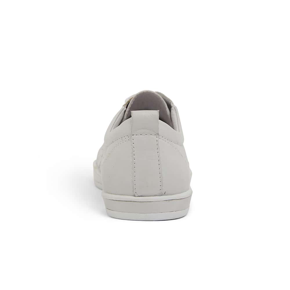 Warwick Sneaker in White Leather