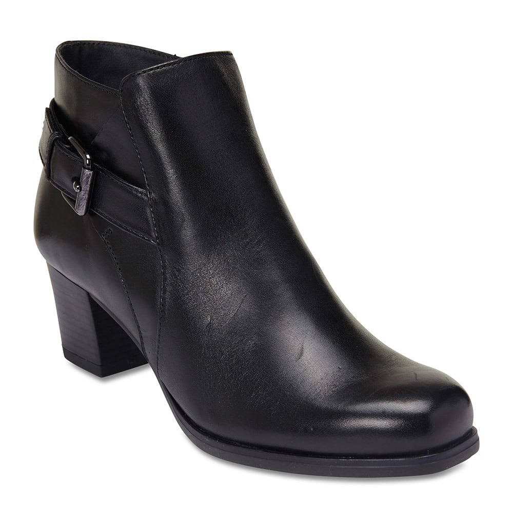 Wilbur Boot in Black Leather