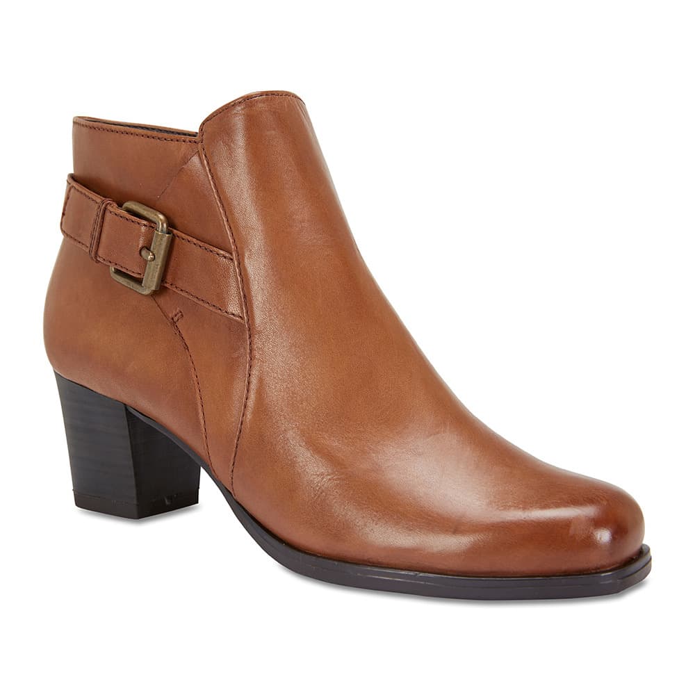 Wilbur Boot in Cognac Leather