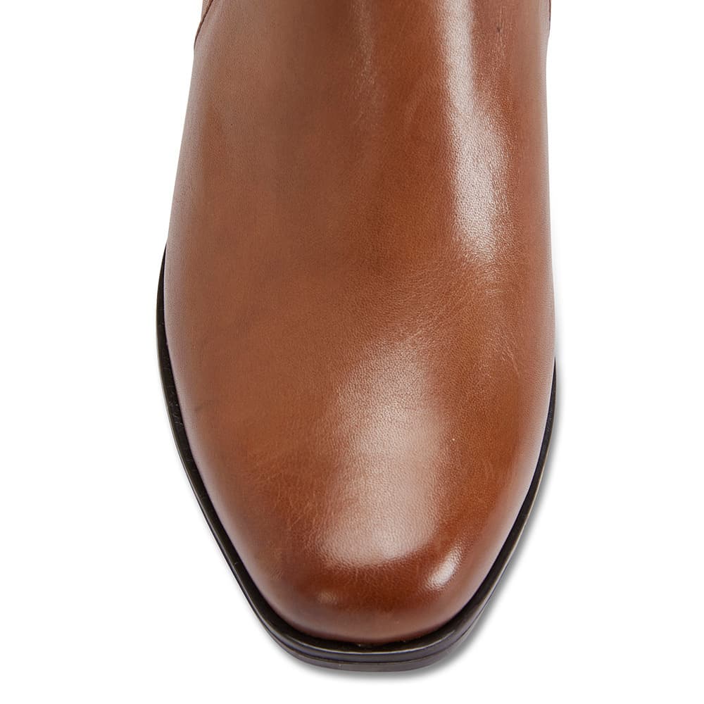 Wilbur Boot in Cognac Leather