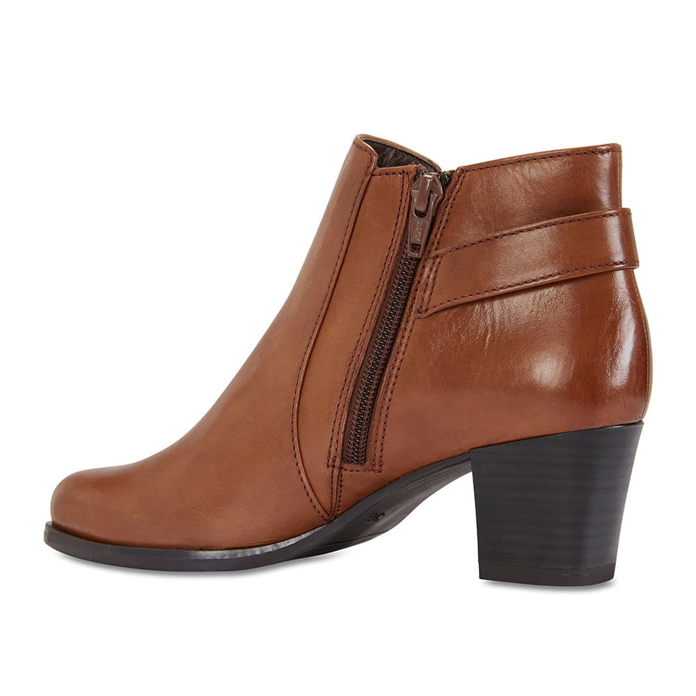 Wilbur Boot in Cognac Leather
