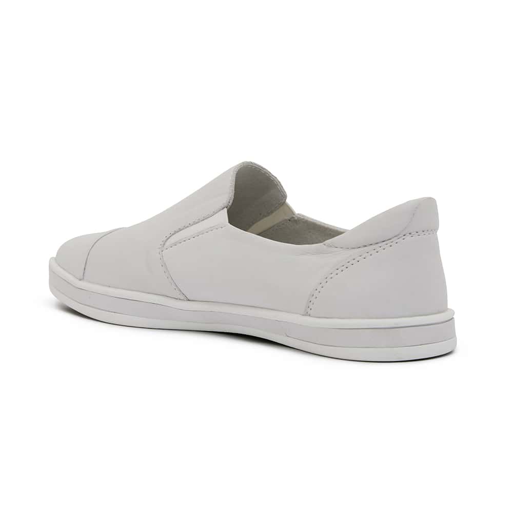 Wise Sneaker in White Leather