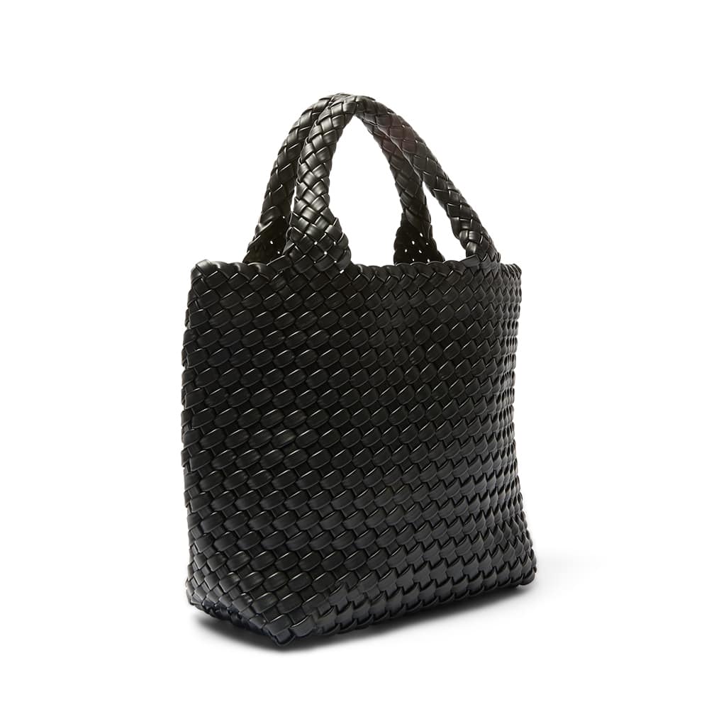 Destiny Handbag in Black Weave