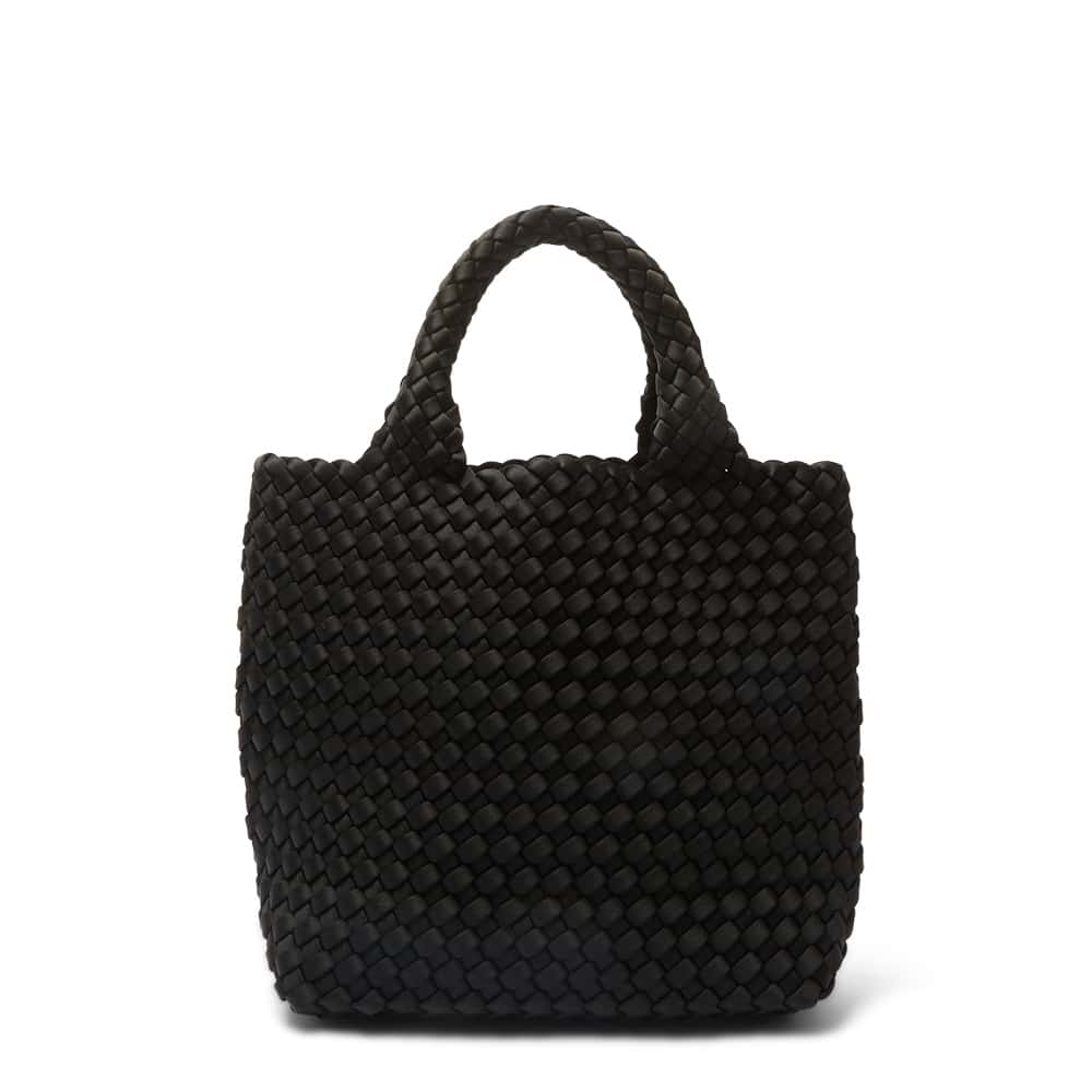 Dixie Tote in Black Weave