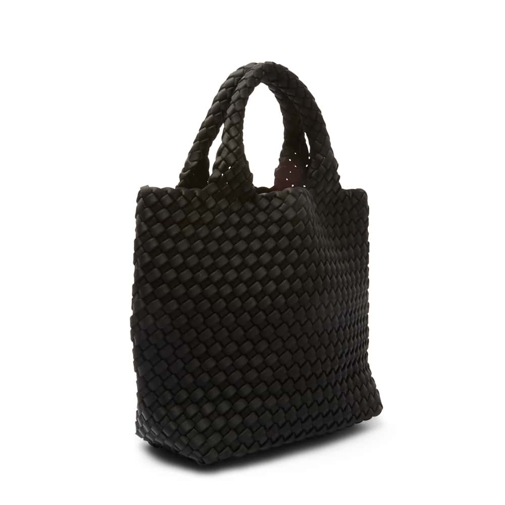 Dixie Tote in Black Weave