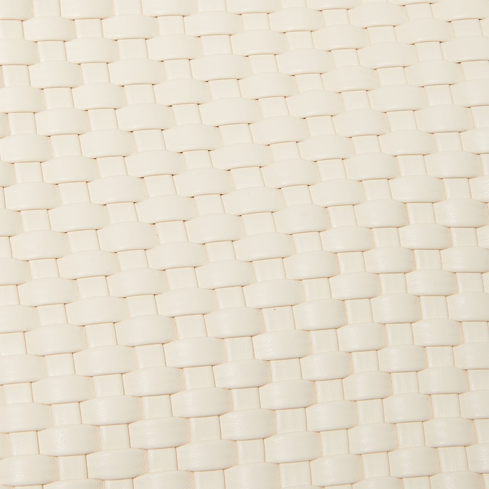 Duet Handbag in Bone Weave Fabric