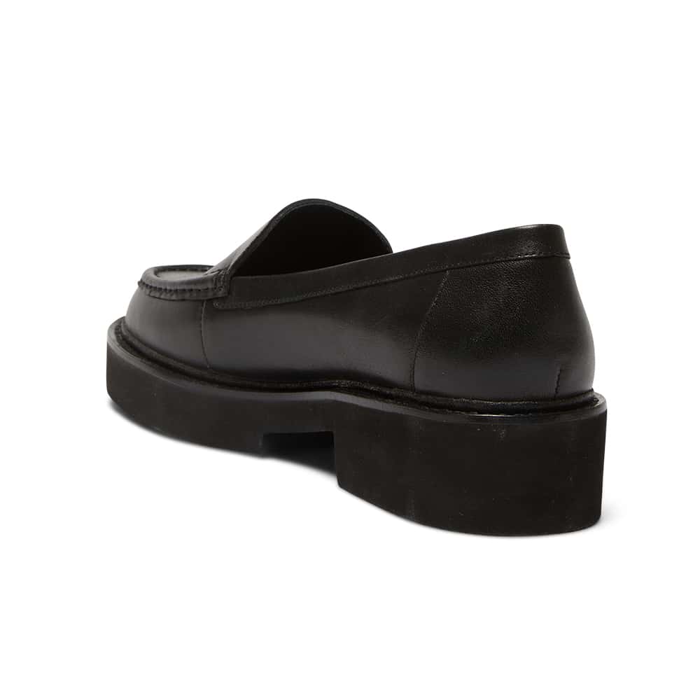 Abbott Loafer in Black Leather