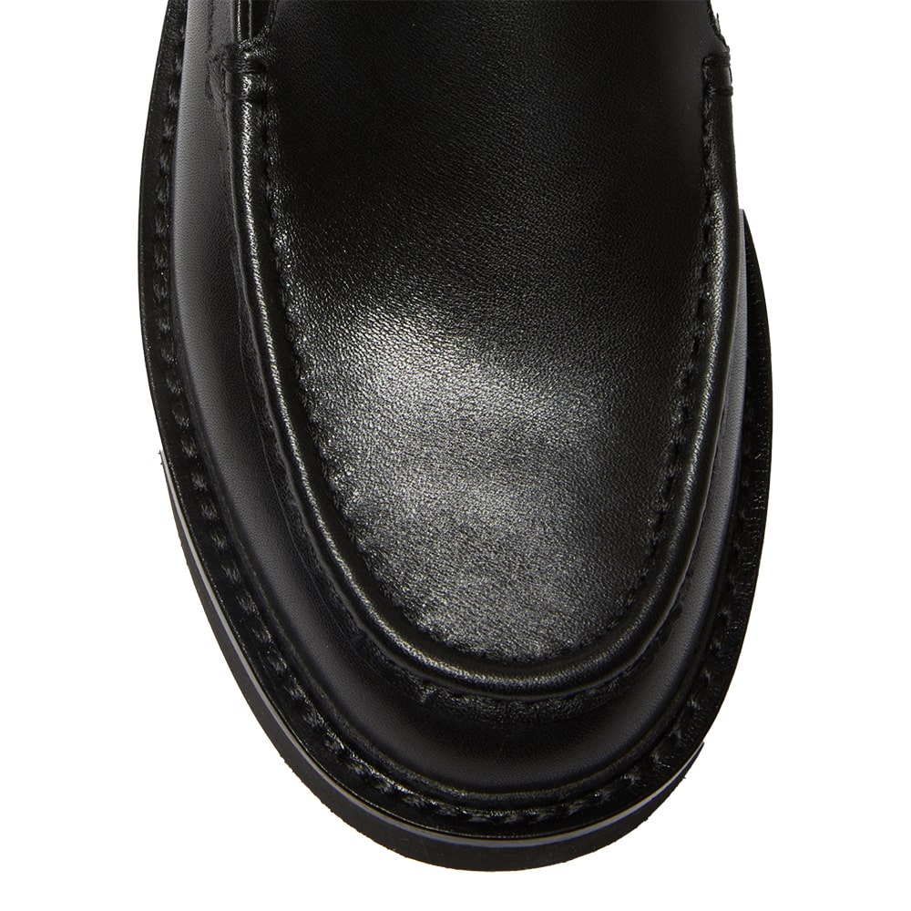 Abbott Loafer in Black Leather