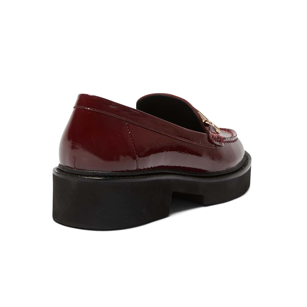 Admire Loafer in Wine Patent