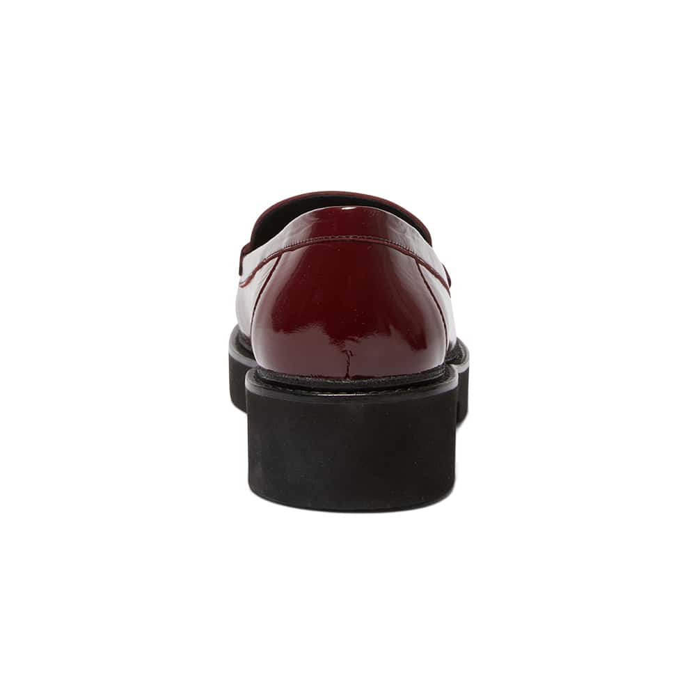 Admire Loafer in Wine Patent