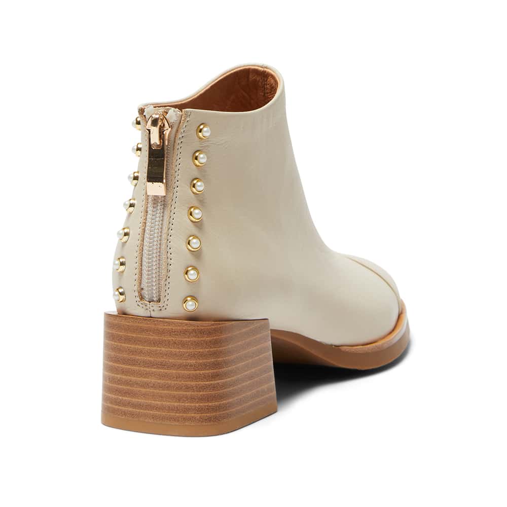 Aladdin Boot in Bone Leather