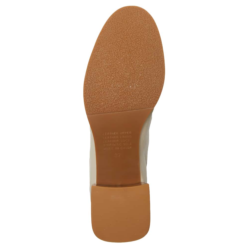 Aladdin Boot in Bone Leather