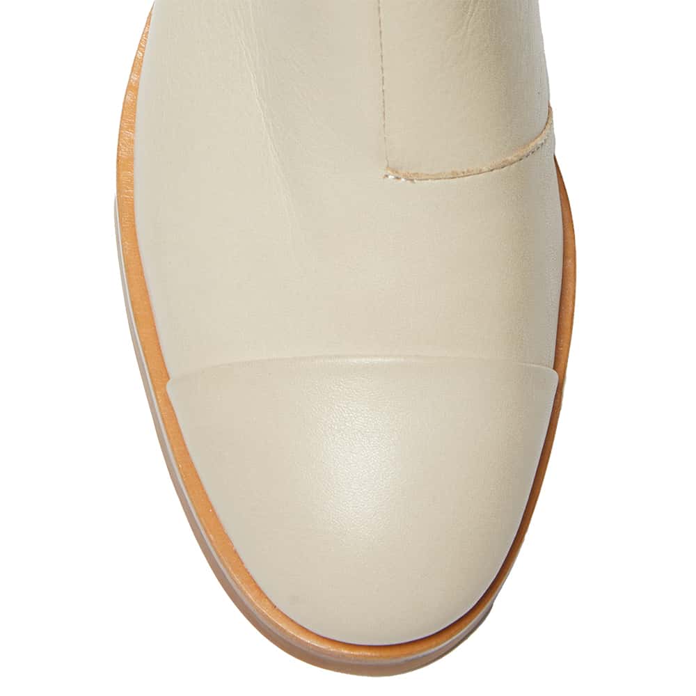 Aladdin Boot in Bone Leather