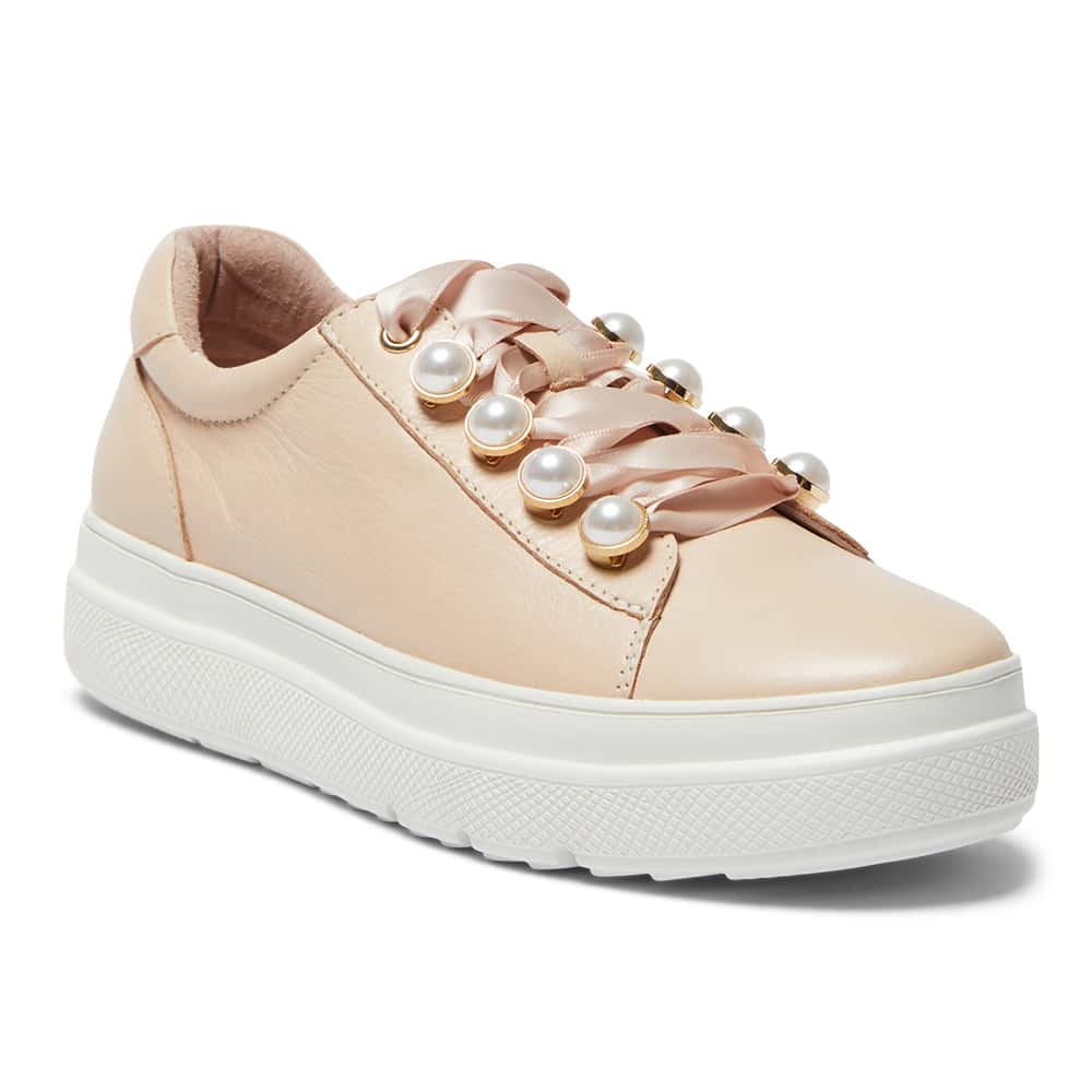 Bant Sneaker in Blush Leather