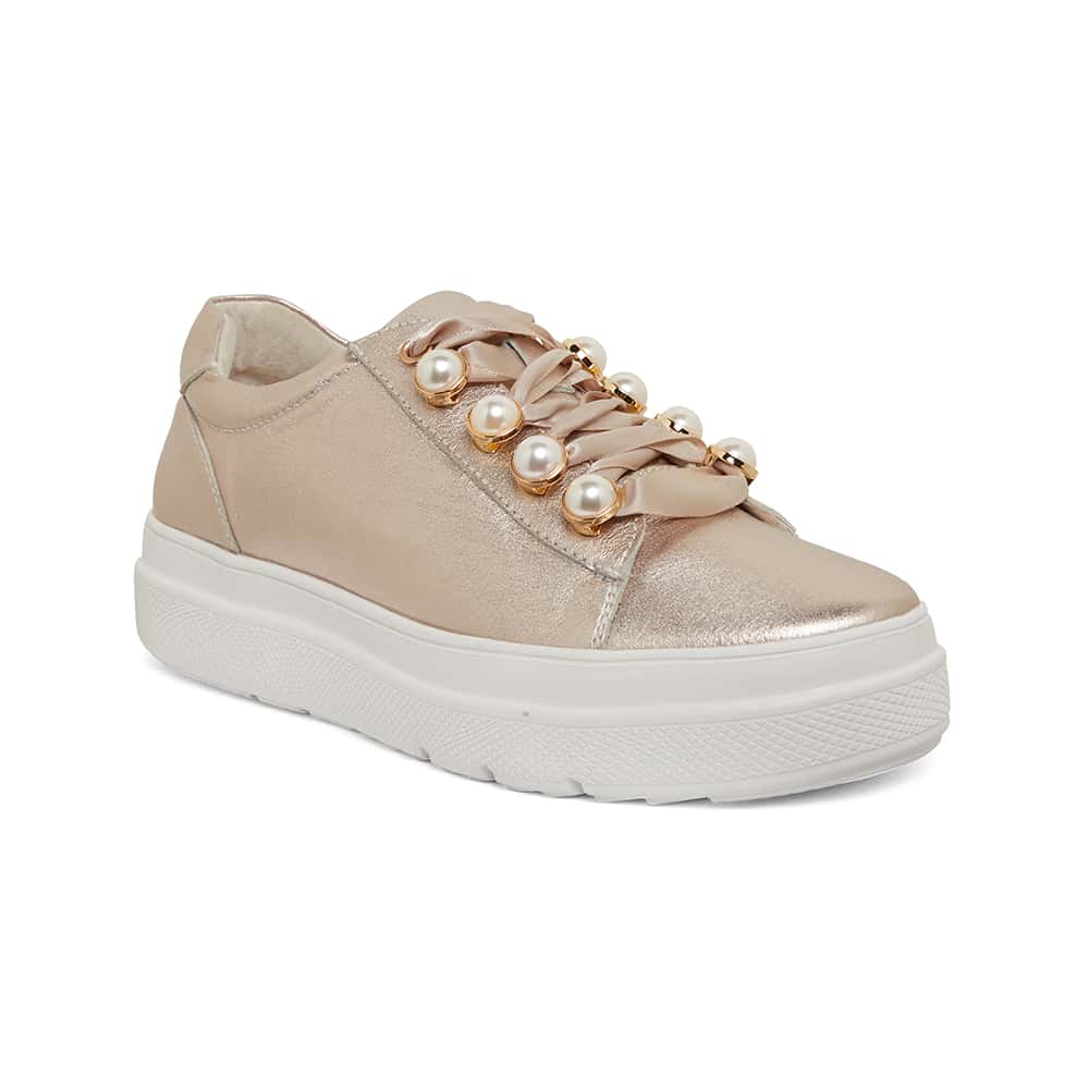Bant Sneaker in Soft Gold Leather