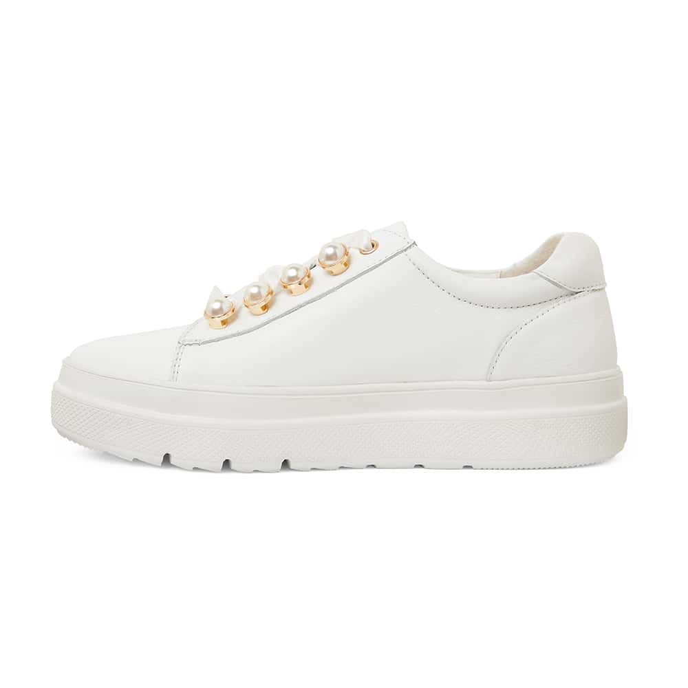Bant Sneaker in White Leather