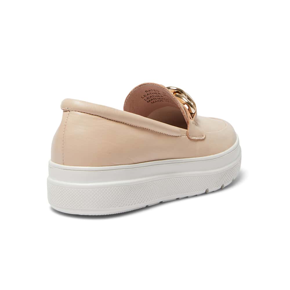 Bates Sneaker in Blush Leather
