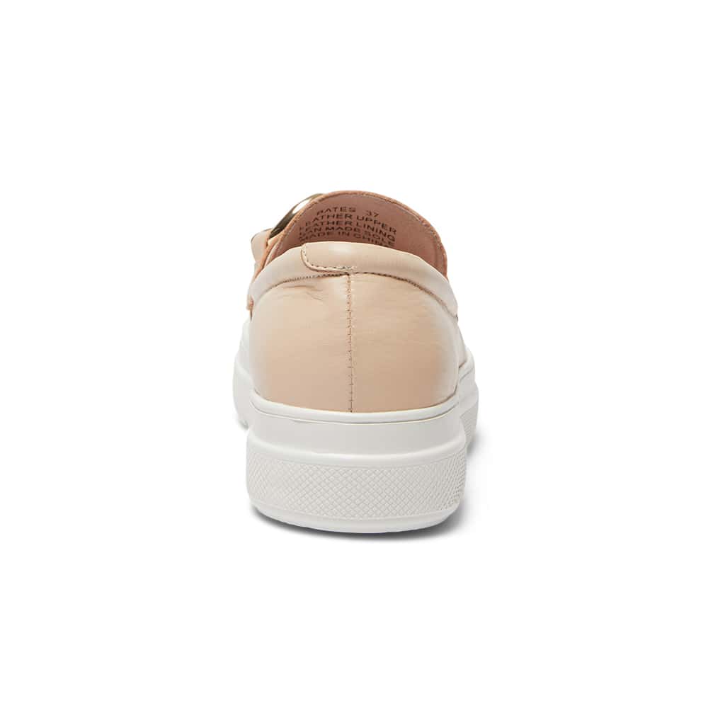 Bates Sneaker in Blush Leather