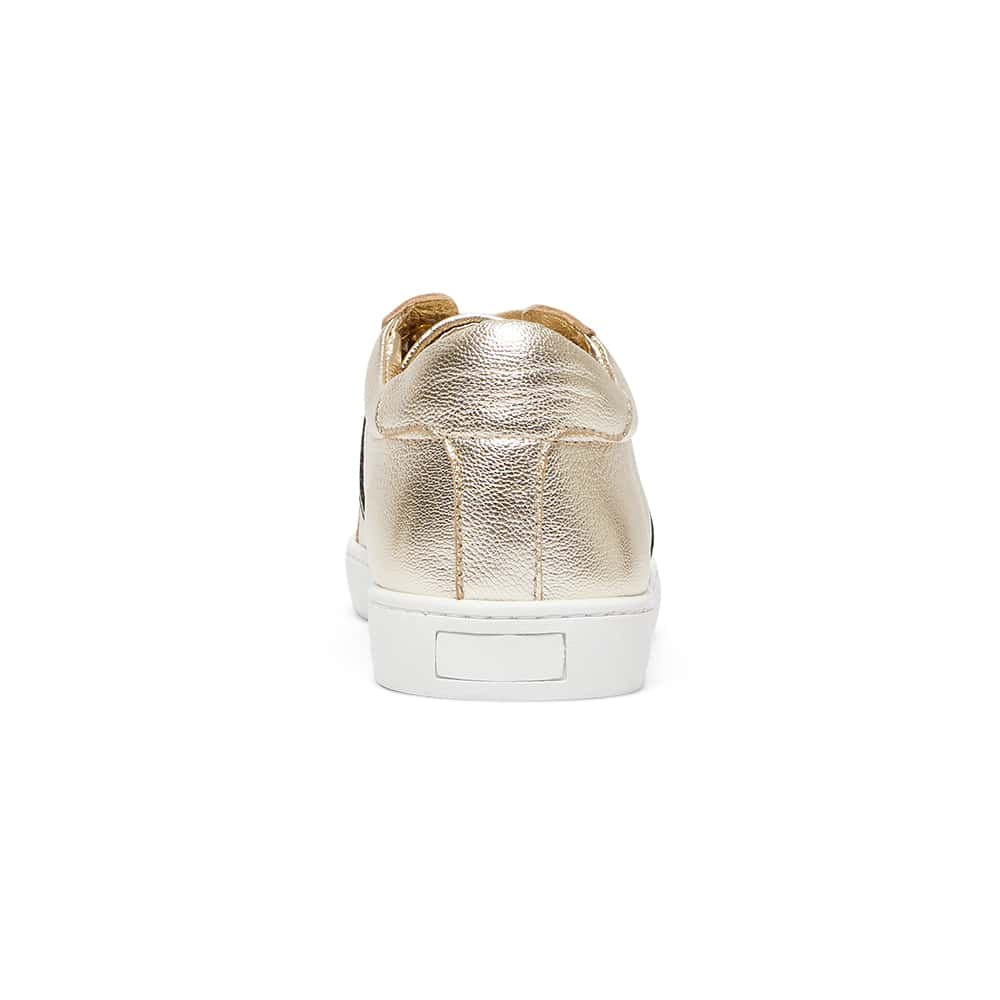 Belem Sneaker in Gold Nappa Leather