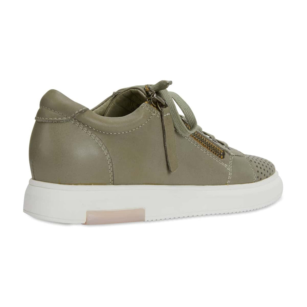 Carson Sneaker in Khaki Leather
