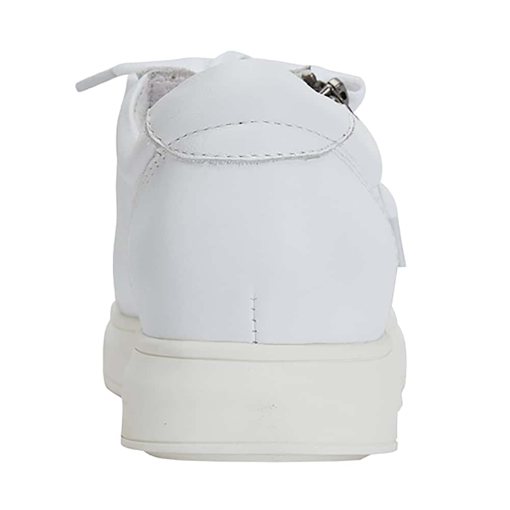 Carson Sneaker in White Leather
