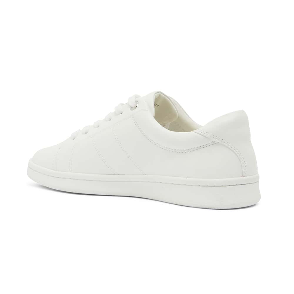Casper Sneaker in White Leather