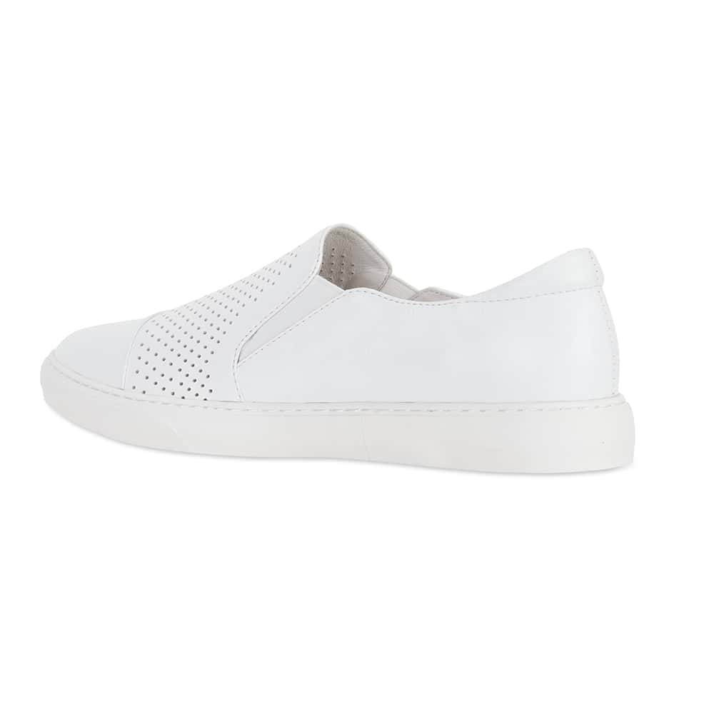 Celina Sneaker in White Leather