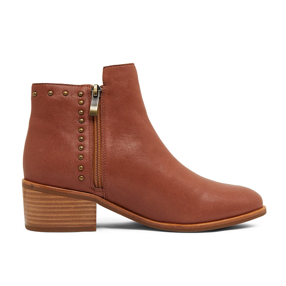 David Boot in Tan Leather