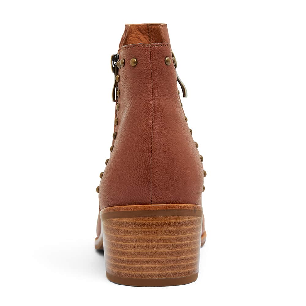 David Boot in Tan Leather