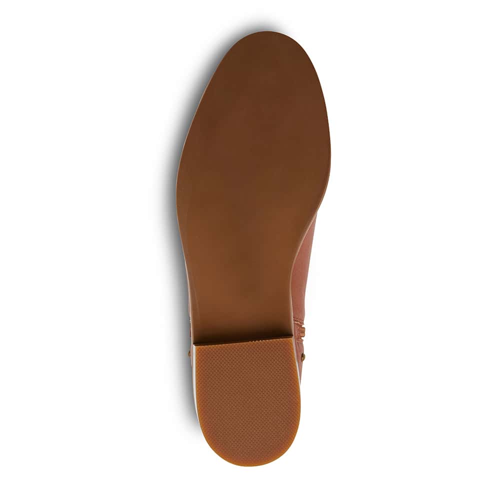 David Boot in Tan Leather