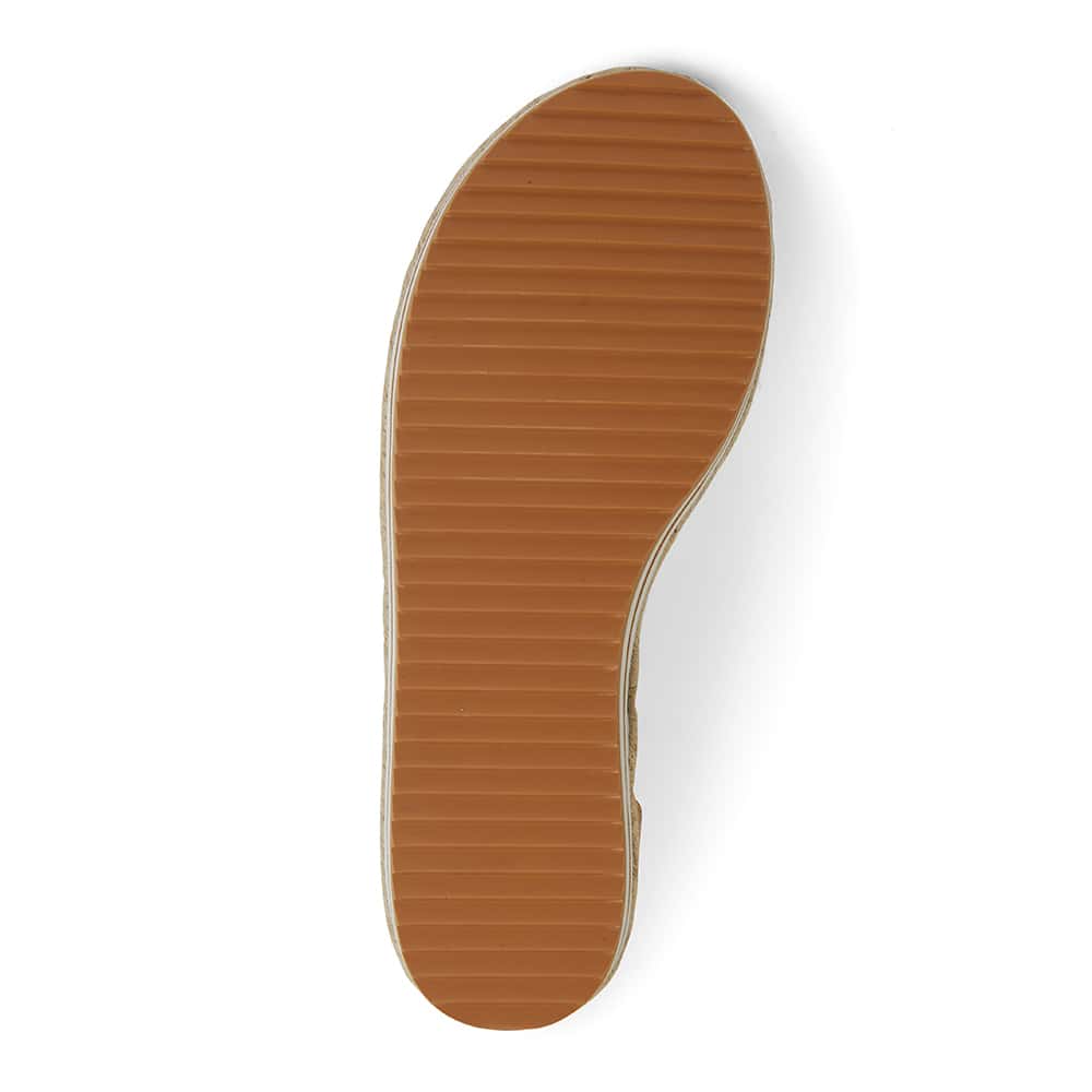 Daze Sandal in Tan Leather