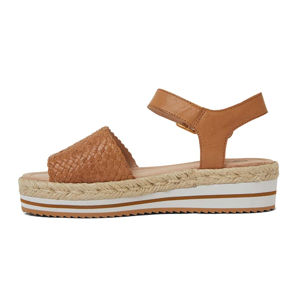 Debbie Sandal in Tan Leather | Jane Debster | Shoe HQ