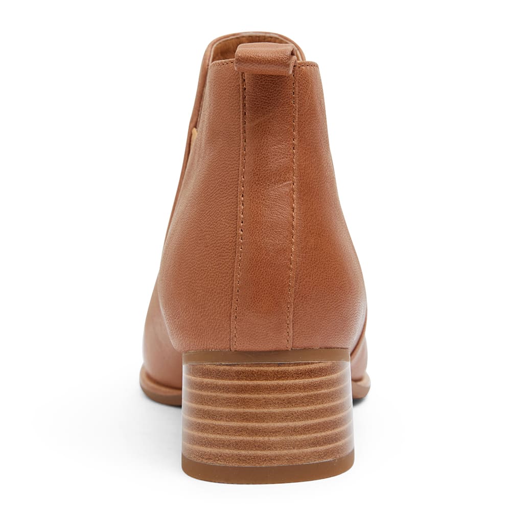 Demi Boot in Tan Leather