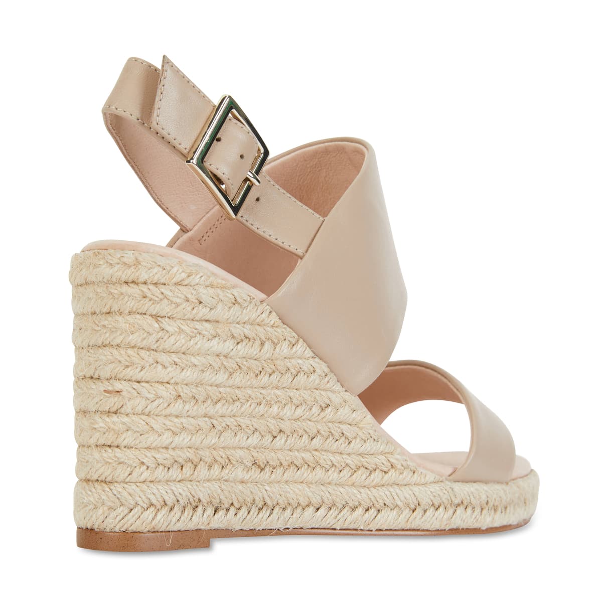 Dice Espadrille in Nude Leather