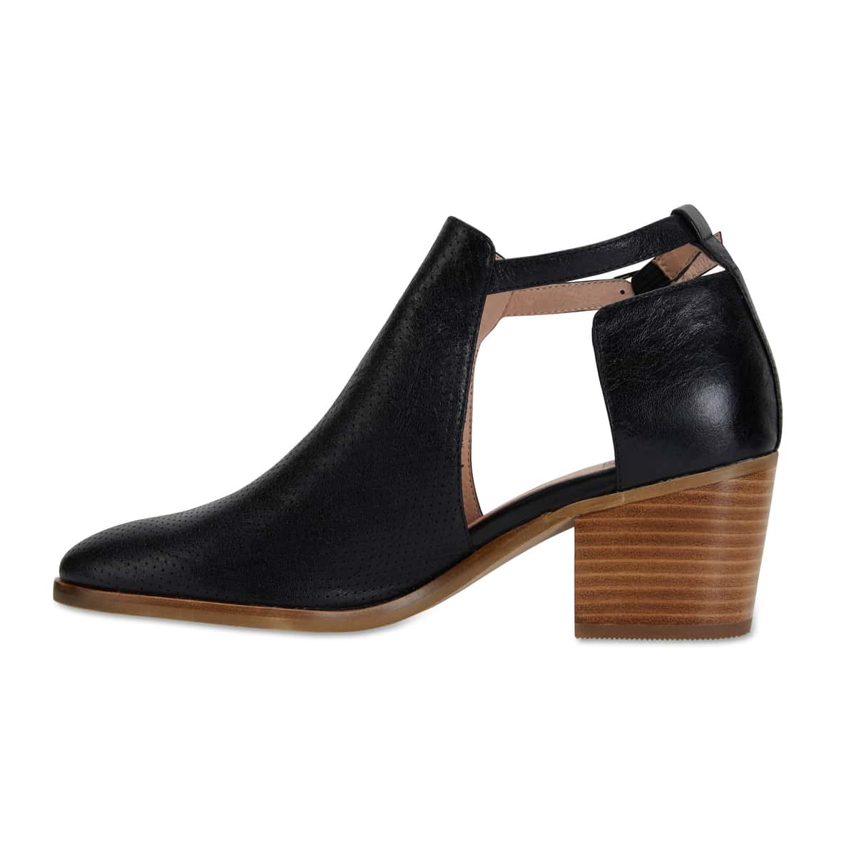 Divide Boot in Black Leather