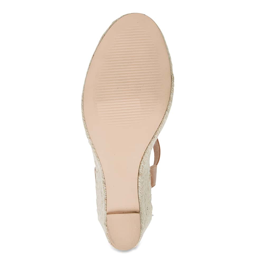 Dynasty Heel in Cognac Leather