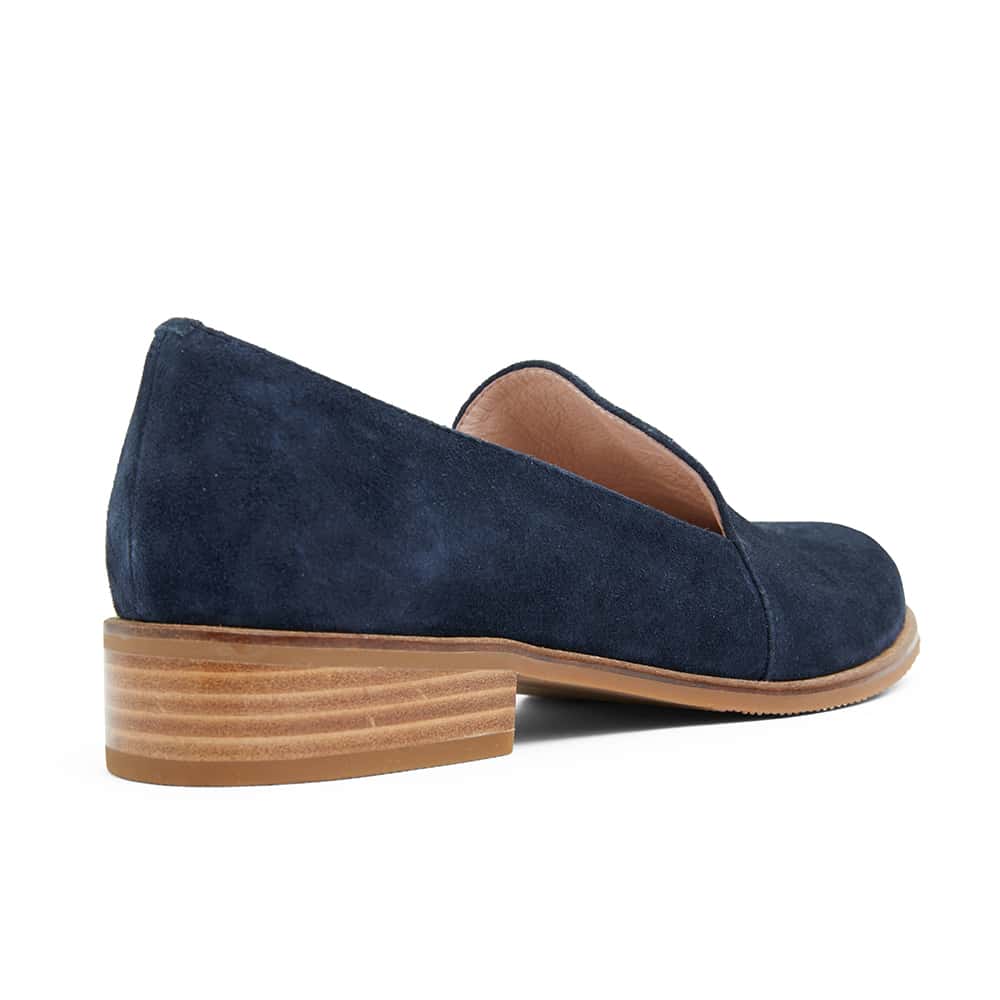 Everest Loafer in Navy Suede