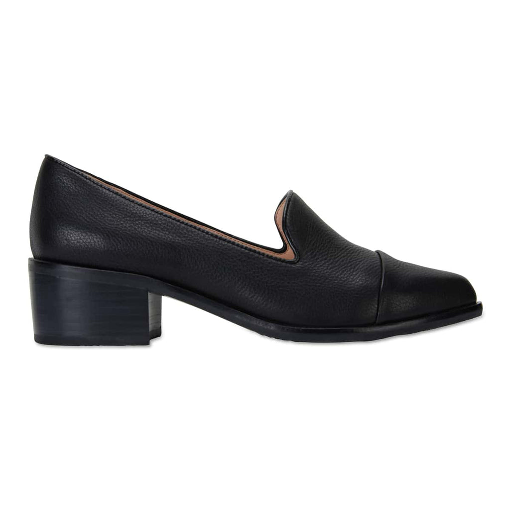 Expert Loafer in Black Leather | Jane Debster | Shoe HQ