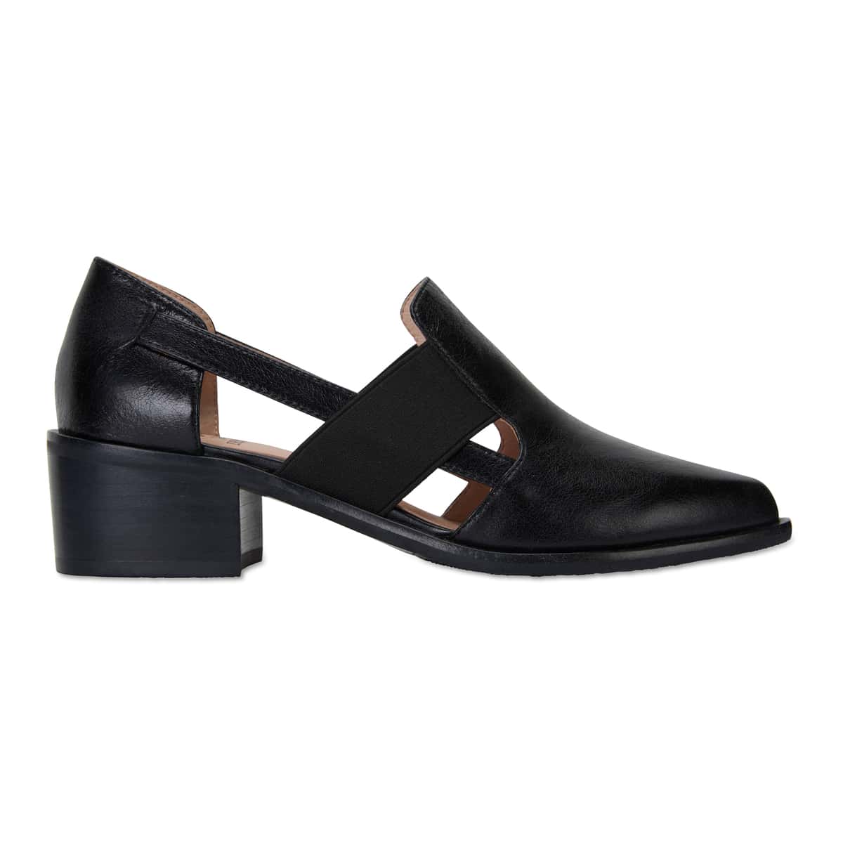 Expose Loafer in Black Oil Leather