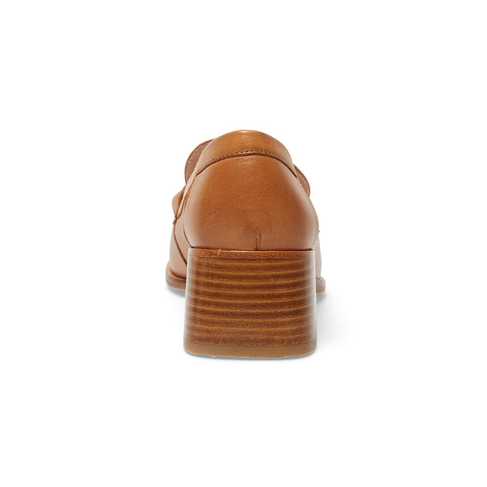 Fancy Loafer in Tan Leather