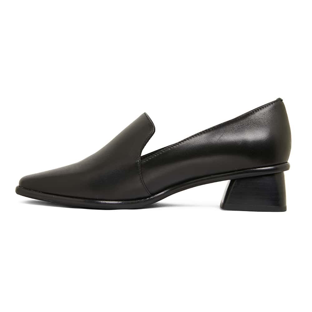 Fargo Loafer in Black Leather | Jane Debster | Shoe HQ
