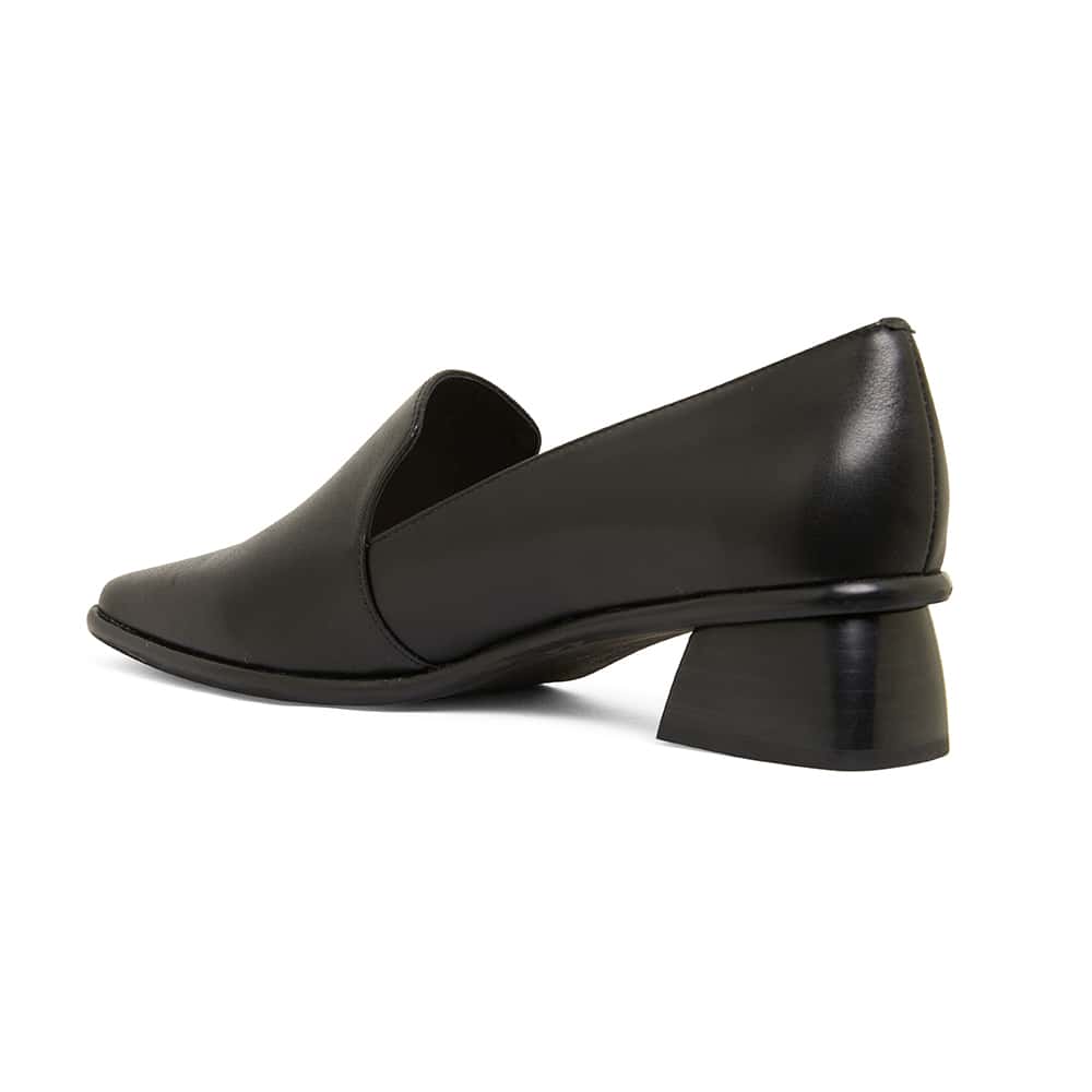 Fargo Loafer in Black Leather