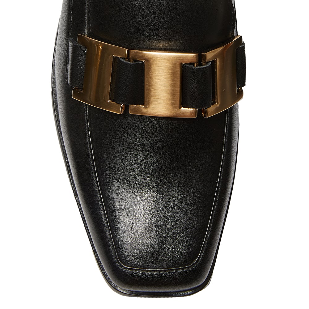 Gable Loafer in Black Leather