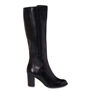 Jane Debster Germaine Boot in Black Leather