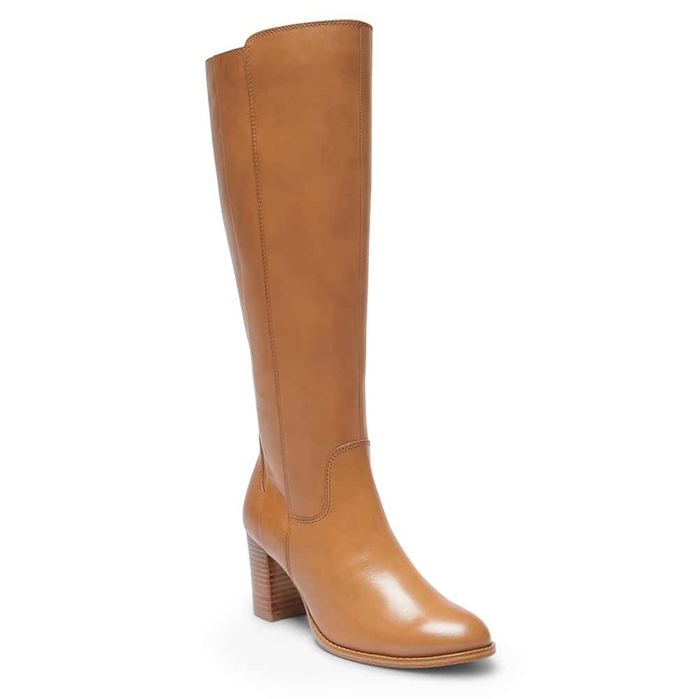 Germaine Boot in Tan Leather