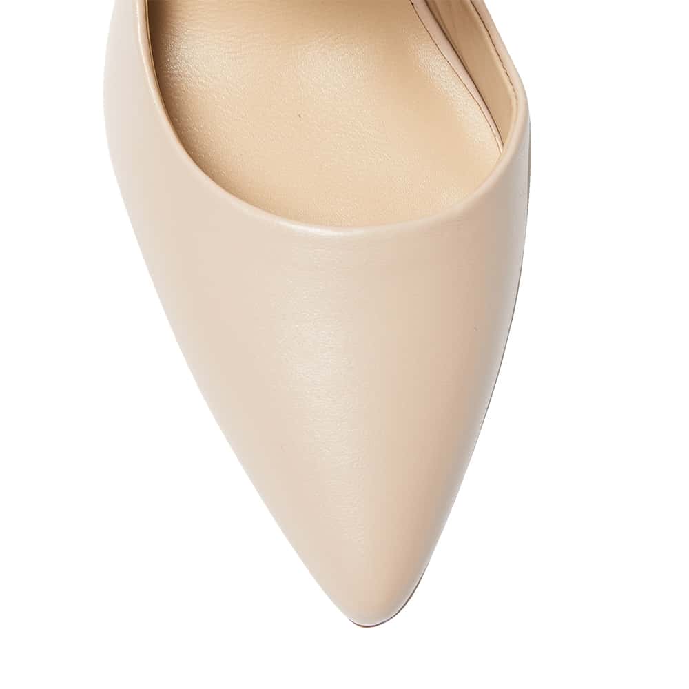 Giselle Heel in Blush Leather